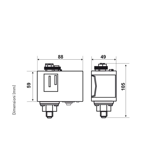 Presostato B12GN 25 a 150 bar - Imagen 2