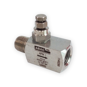 Amortiguador de pulsaciones regulable, APM