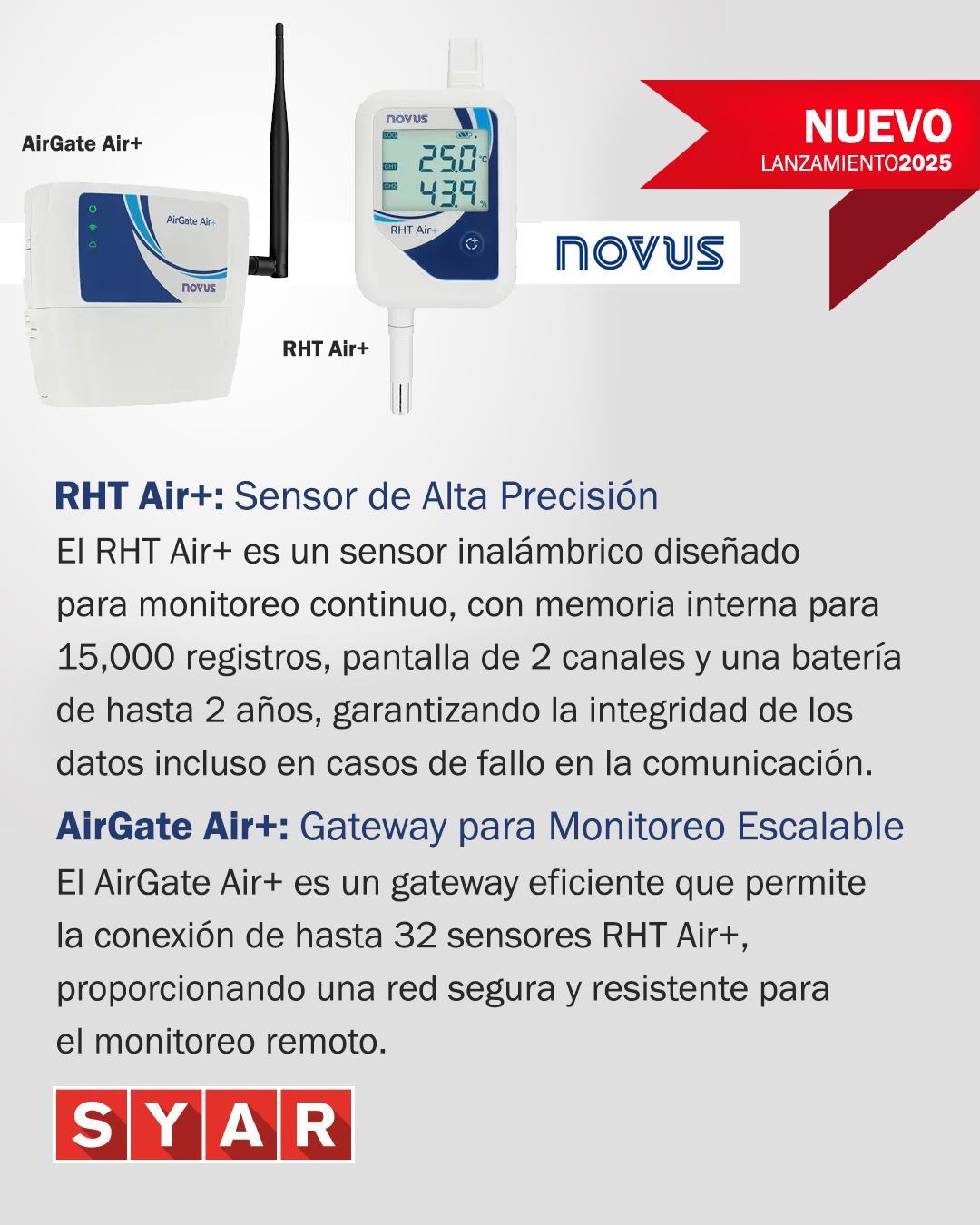 Sya R Nuevo lanzamiento: CLIMATE AIR+ - Syar
