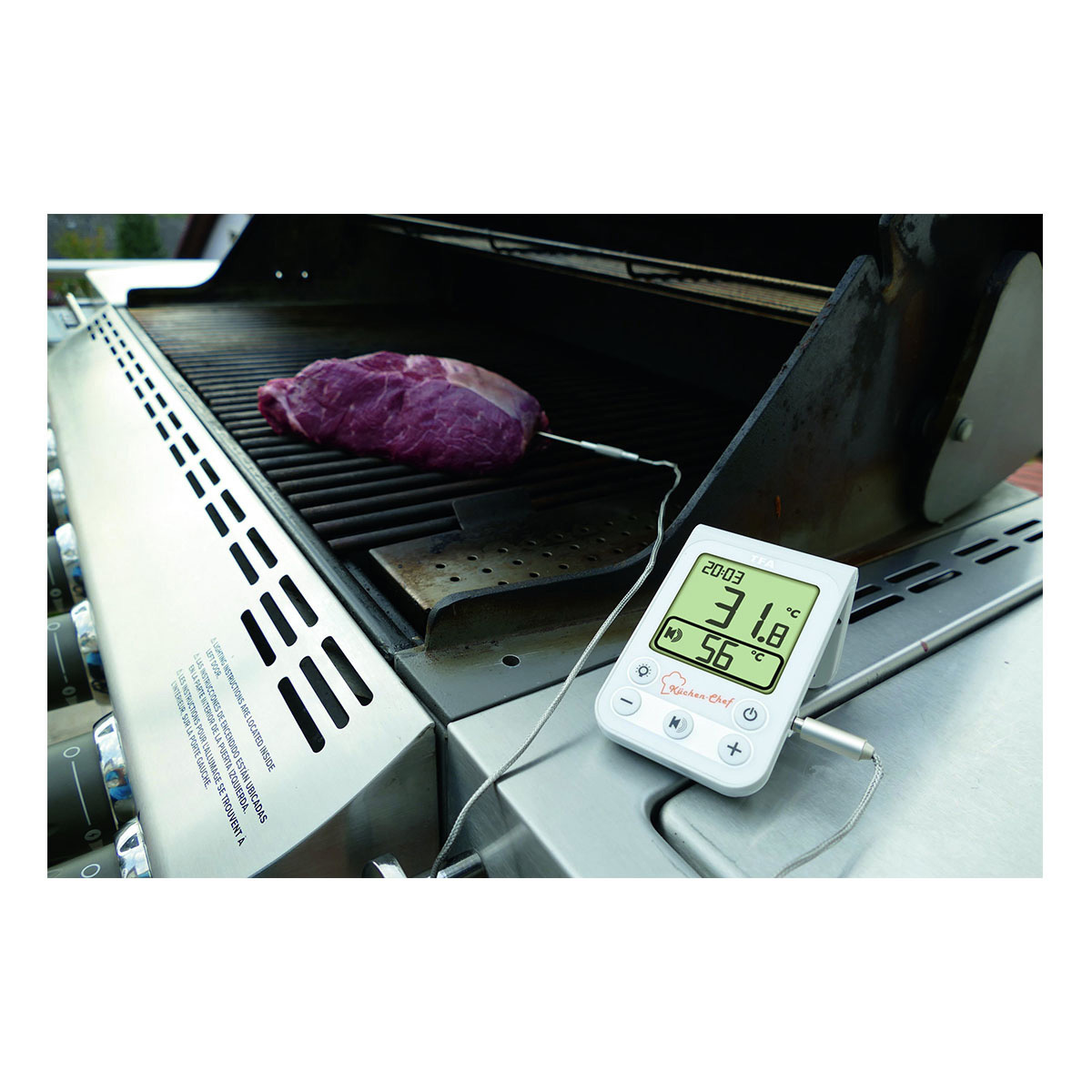 Termómetro digital de sonda -20+300°C KÜCHEN-CHEF - Imagen 4